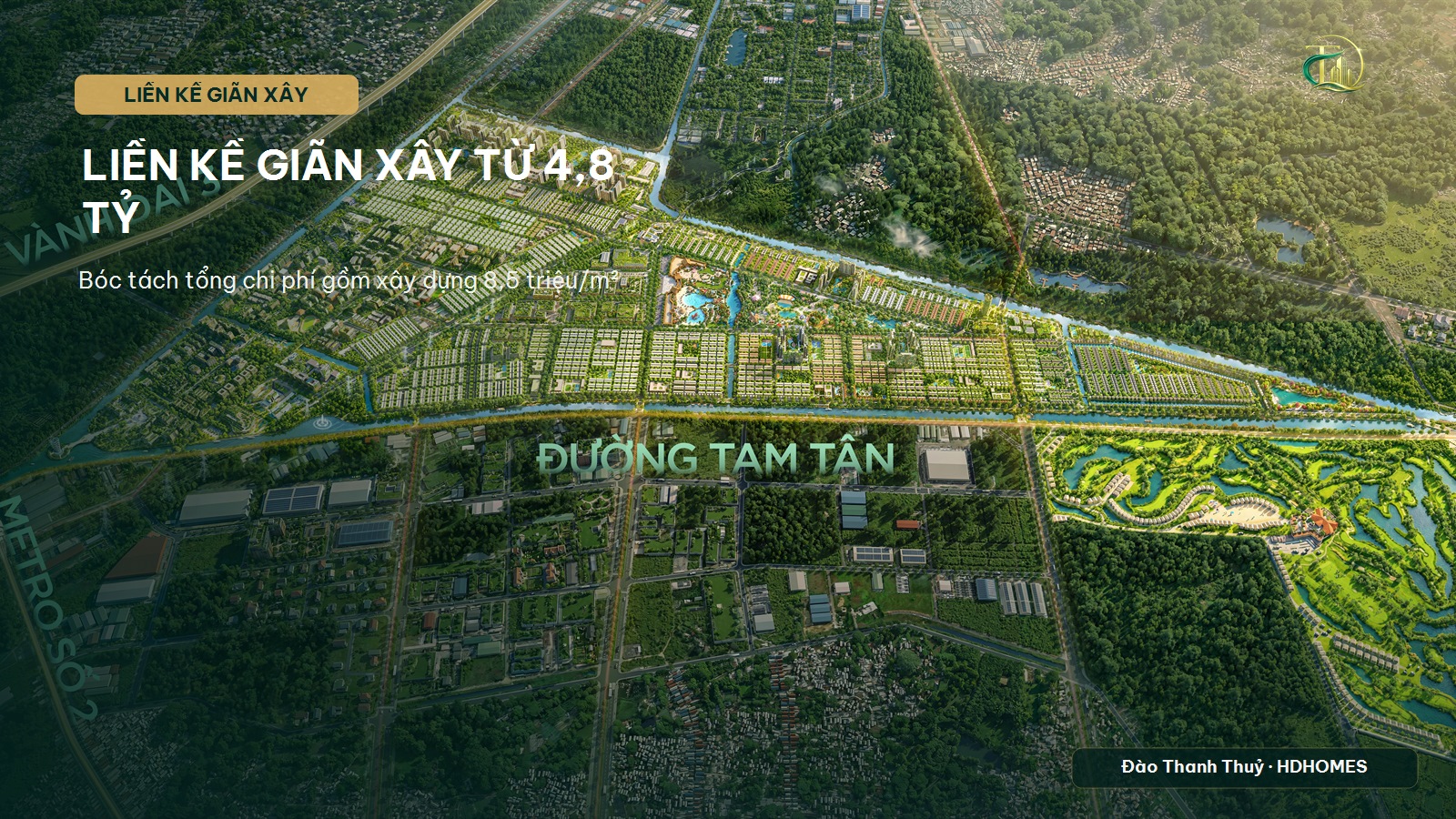 Liền kề giãn xây Vinhomes Sài Gòn Park 4,8-6,3 tỷ — Phân tích tổng chi phí từ chuyên gia