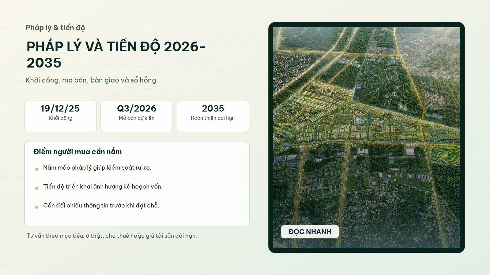 Pháp lý và tiến độ Vinhomes Sài Gòn Park 2026-2035