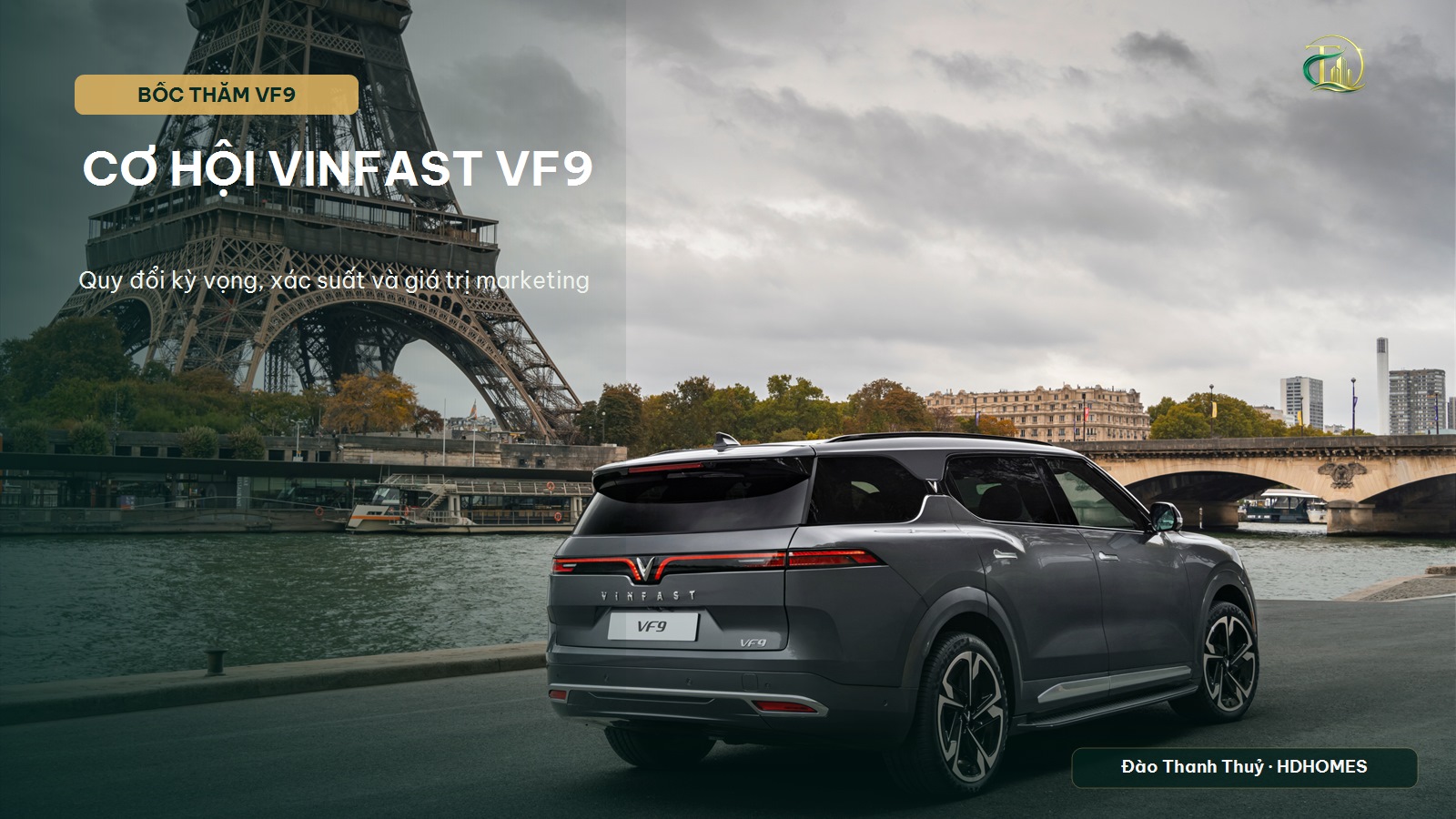 Bốc thăm VinFast VF9 Vinhomes Sài Gòn Park