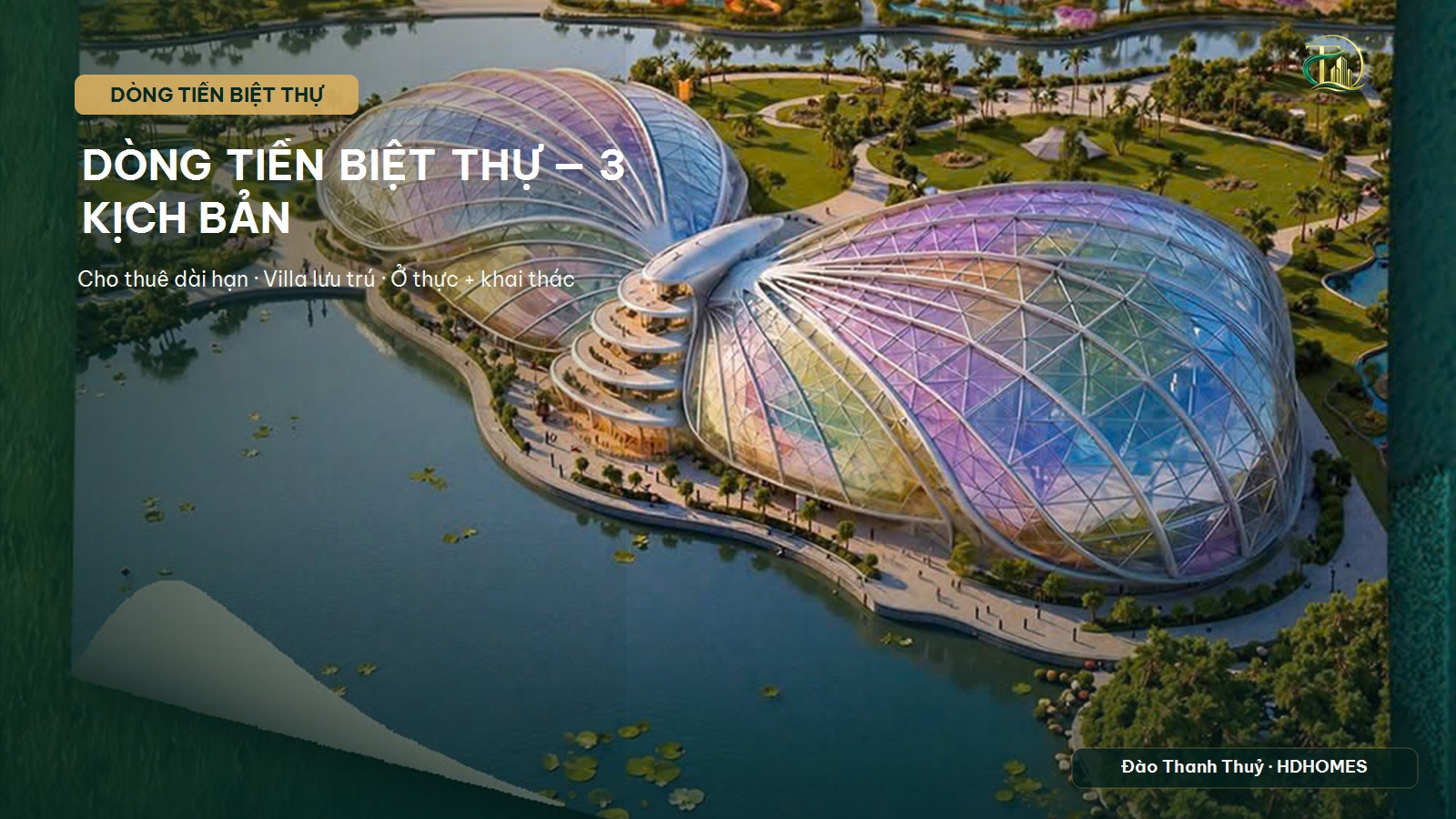 Dòng tiền biệt thự Vinhomes Sài Gòn Park - 3 kịch bản