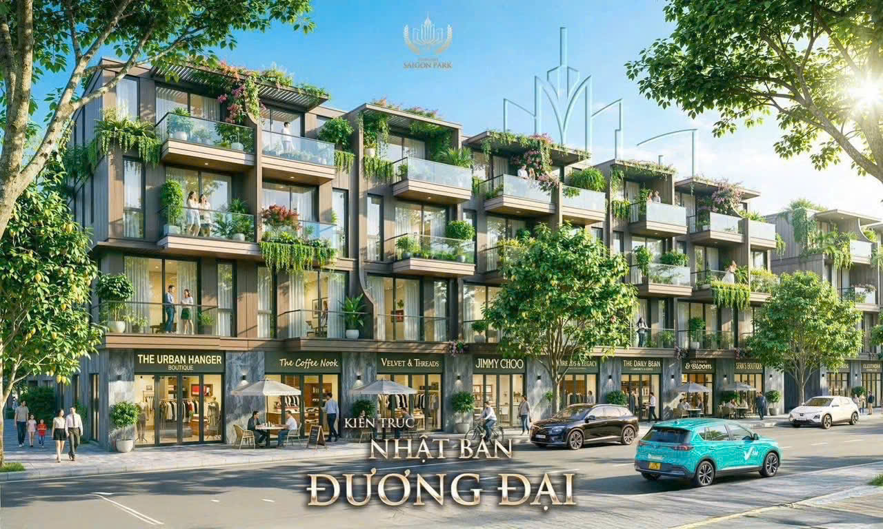 Kiến trúc Nhật Bản đương đại Vinhomes Sài Gòn Park - phối cảnh minh hoạ